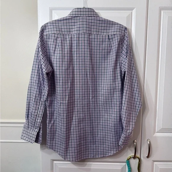 Jos. A. Bank Purple 1905 Non iron slim fit long sleeve Button Up Shirt 15-33 - Picture 3 of 5